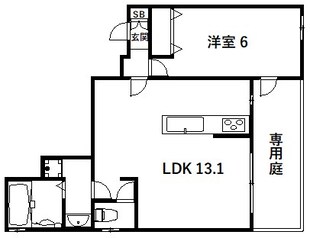 エクソニア篠原本町の物件間取画像